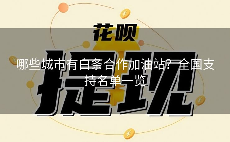 哪些城市有白条合作加油站？全国支持名单一览